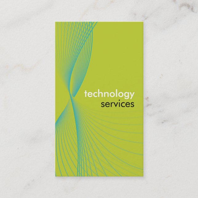 UNTERNEHMENSKARTE: futuristica Flair P1 Visitenkarte (Vorderseite)