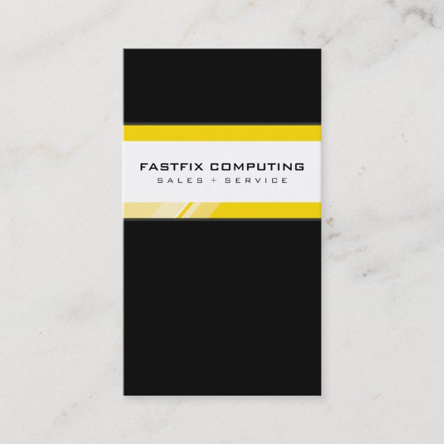 UNTERNEHMENSKARTE: High-Tech-KARTE 6P Visitenkarte (Vorderseite)