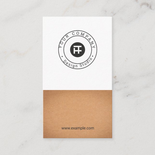 Unternehmenskarte Visitenkarte (Vorderseite)