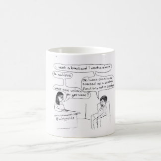 Unternehmenskommunikationenunicorn-Tasse Kaffeetasse