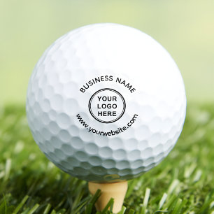 Unternehmenslogo & Benutzerdefinierter Text Market Golfball