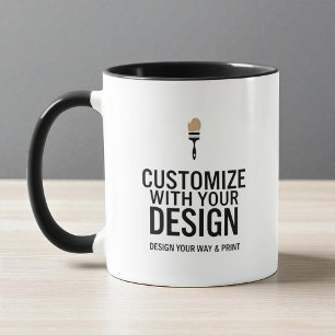 Unternehmensmarke Minimalistisches Geschäftslayout Tasse