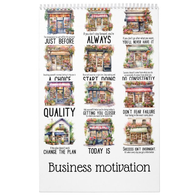 Unternehmensmotivation Kalender (Titelbild)