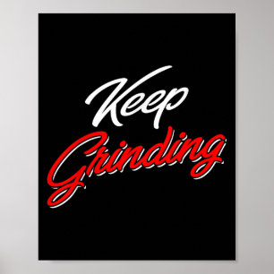 Unternehmer Behalte Groinding Business Owner Motiv Poster