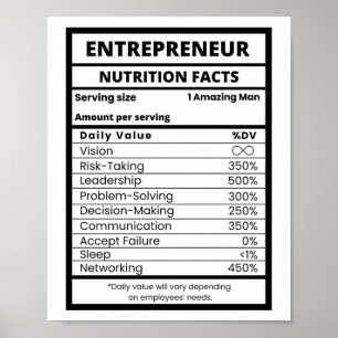 Unternehmer Und Business-Enthusiasten Cool Poster