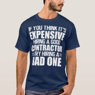 Unternehmer Wenn Sie denken, seine teure Einstellu T-Shirt