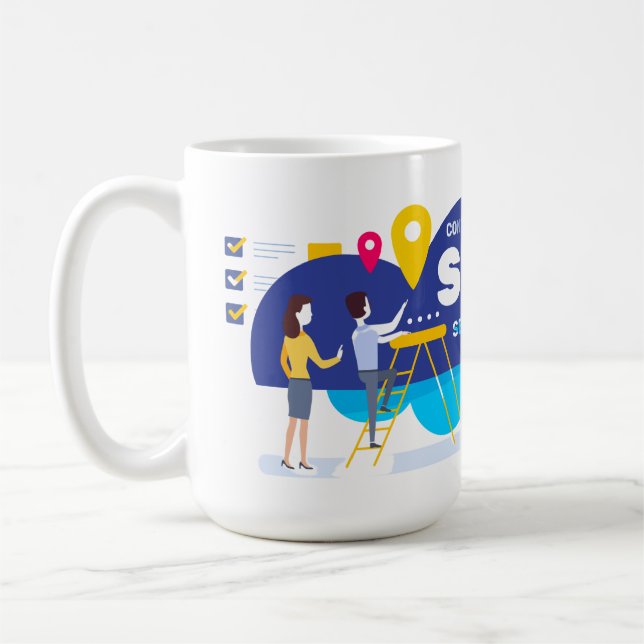 Unternehmergeist Kaffeetasse (Links)