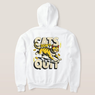 Unternehmerin Katzenmutter – Boss Babe Cats Don’t  Hoodie