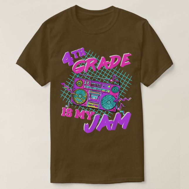 Unterricht in der 4. Klasse ist mein Jam-Viertkläs T-Shirt (Design vorne)