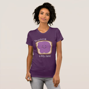 Unterricht ist der lila T - Shirt meiner