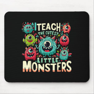 Unterrichte Die Süßesten Kleinen Monster Lehrer Ha Mousepad