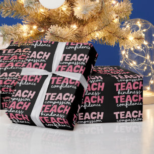 Unterrichte süße Lehrer Lebensbildung Inspirierend Geschenkpapier