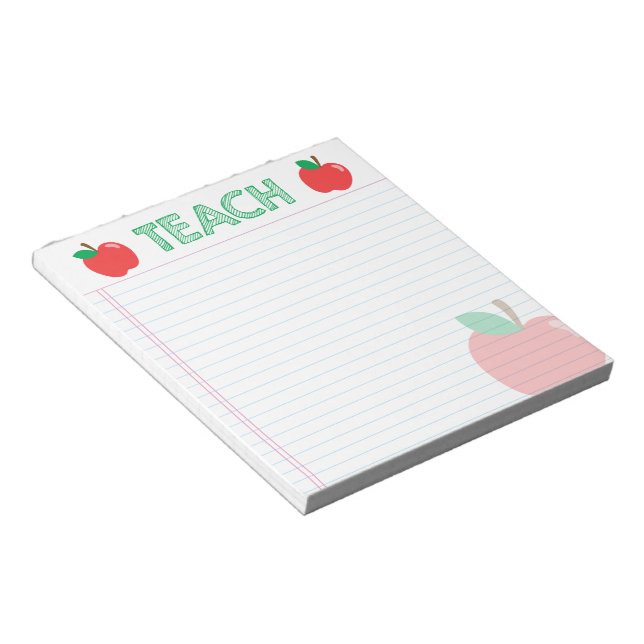 UNTERRICHTEN Apple Notizblock (angewinkelt)