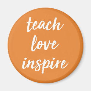 Unterrichten der Liebe Inspiriert   Inspirationssp Magnet