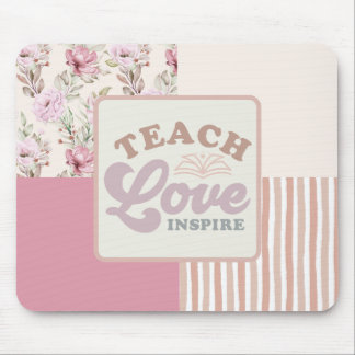 Unterrichten der Liebe Inspiriert Mousepad