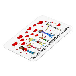 Unterrichten ist ein Werk des Herzens Magnet