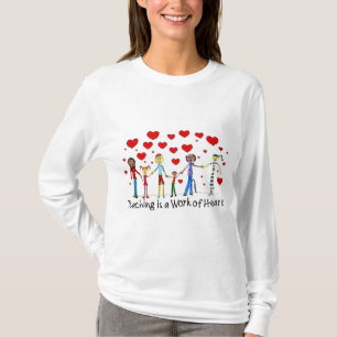Unterrichten ist ein Werk des Herzens Shirt