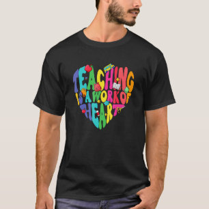 Unterrichten ist ein Werk von Heart Boho Retro Leh T-Shirt