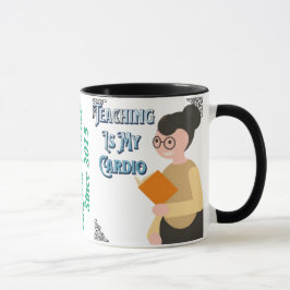 Unterrichten ist meine Cardio Tasse Funny Teacher 