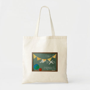 Unterrichten Sie. Kaffee. Wiederholung. Tasche