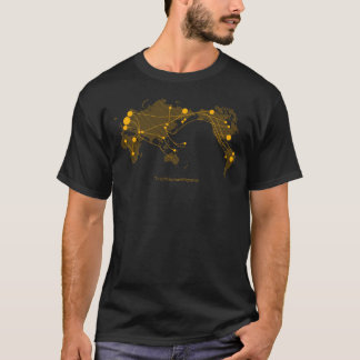 Unterrichten Sie menschliches Migrations-Shirt T-Shirt