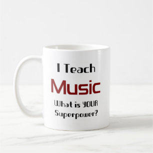 Unterrichten Sie Musik Tasse
