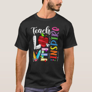 Unterrichten Sie niedlich die Liebe und Inspiriert T-Shirt