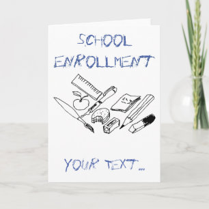 Unterrichtsmaterialien zur Einladung zur Schulanme