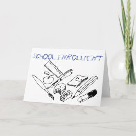 Unterrichtsmaterialien zur Einladung zur Schulanme