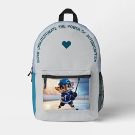 Unterschätze... Bedruckter Rucksack