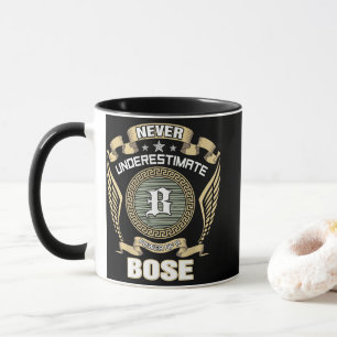 UNTERSCHÄTZE NIE DIE MACHT EINES BOSE TASSE