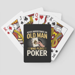 Unterschätze niemals die Pokerkarte des alten Mann