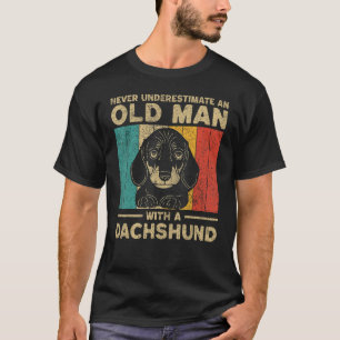 Unterschätze niemals einen alten Mann mit einem Da T-Shirt
