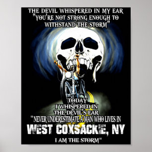 Unterschätze niemals einen Mann aus West Coxsackie Poster