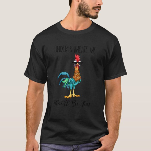 Unterschätzen Sie mich, dass 2019Spaß sein wird T-Shirt (Vorderseite)