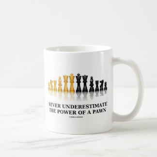 Unterschätzen Sie nie den Power eines Pfandes Kaffeetasse