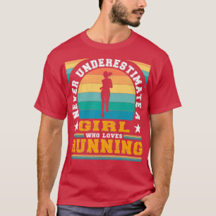 Unterschätzen Sie nie ein Mädchen, das Lieben Gesc T-Shirt