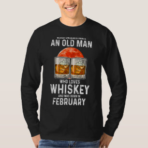 Unterschätzen Sie nie einen alten Mann, der Lieben T-Shirt