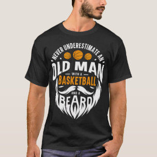 Unterschätzen Sie nie einen alten Mann mit einem B T-Shirt