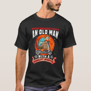 Unterschätzen Sie nie einen alten Mann Mobility S T-Shirt