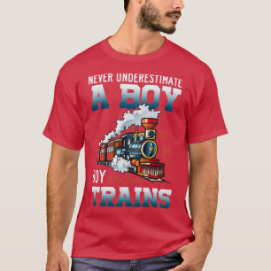 Unterschätzen Sie nie einen Jungen, der Lieben in  T-Shirt
