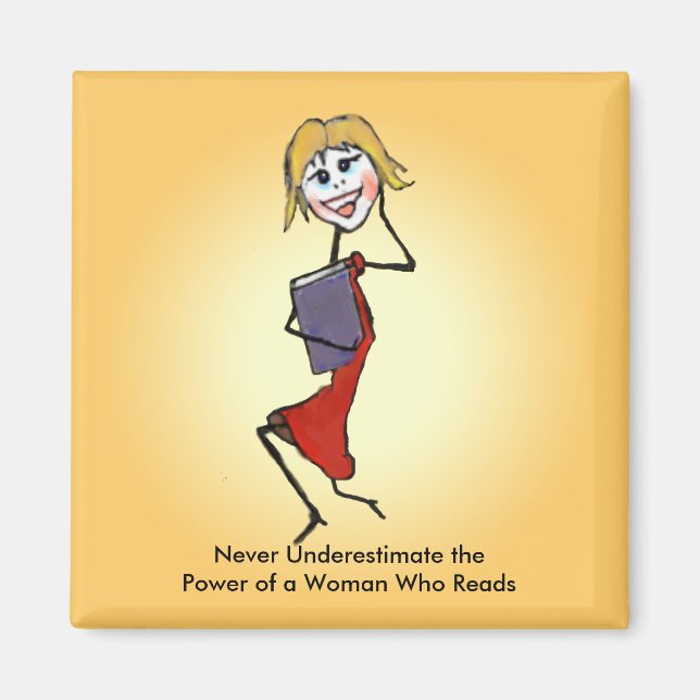 Unterschätzen Sie niemals den Power einer Frau, di Magnet (Vorne)