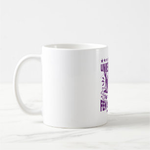 Unterschätzen Sie niemals den Power einer Golferin Kaffeetasse
