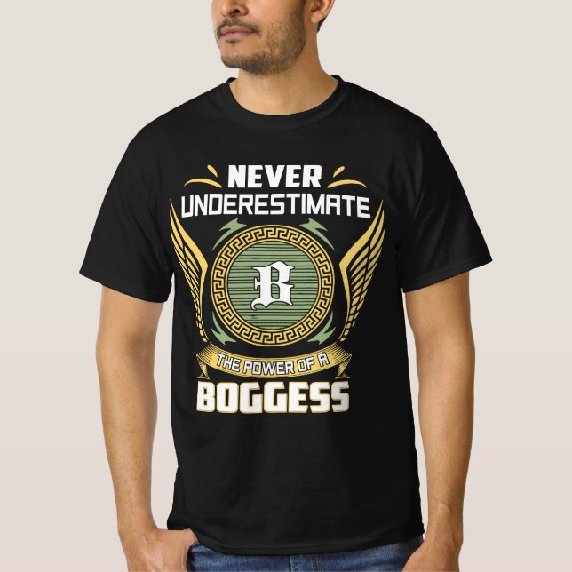 Unterschätzen Sie niemals den Power eines Bogs T-Shirt (Vorderseite)