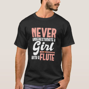 Unterschätzen Sie niemals ein Mädchen mit einem Fl T-Shirt