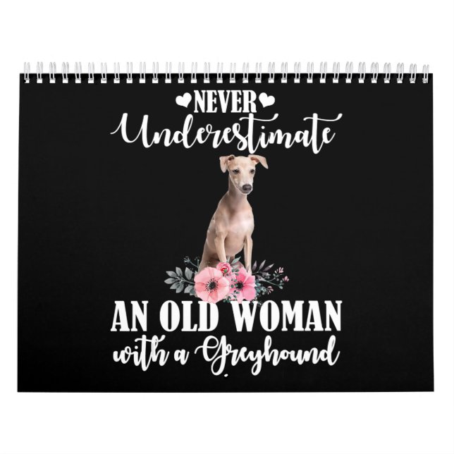 Unterschätzen Sie niemals eine alte Frau mit Windh Kalender (Titelbild)