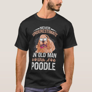 Unterschätzen Sie niemals einen alten Mann mit ein T-Shirt