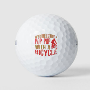 Unterschätzen Sie niemals einen Pop-Pop mit einem  Golfball