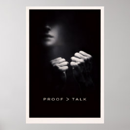 Unterschätzter Minimalist - Motivierende stille Ma Poster