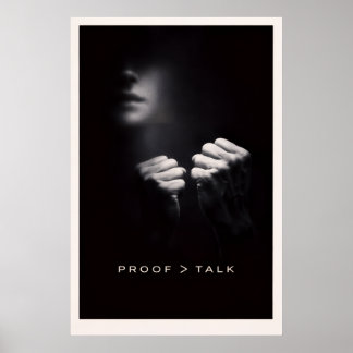 Unterschätzter Minimalist - Motivierende stille Ma Poster